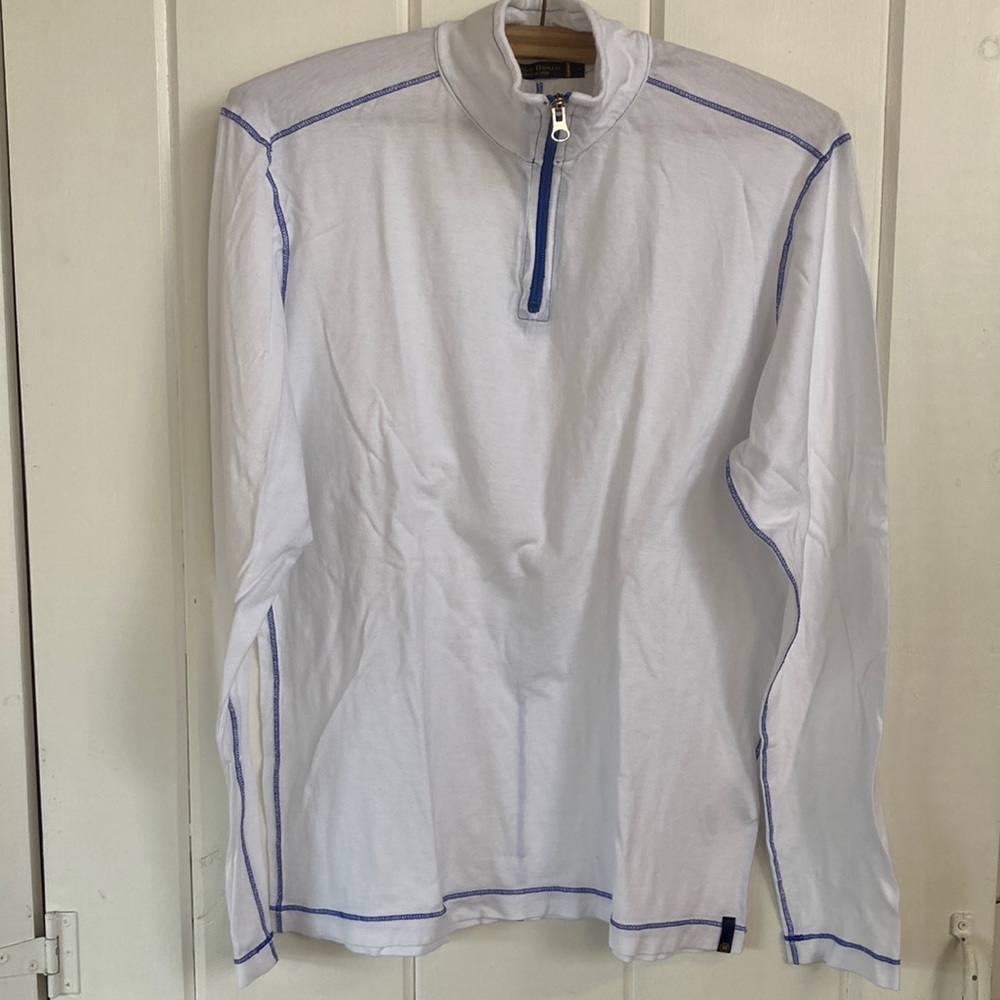 Agave Denim made in USA small, 1/4 zip men’s shirt